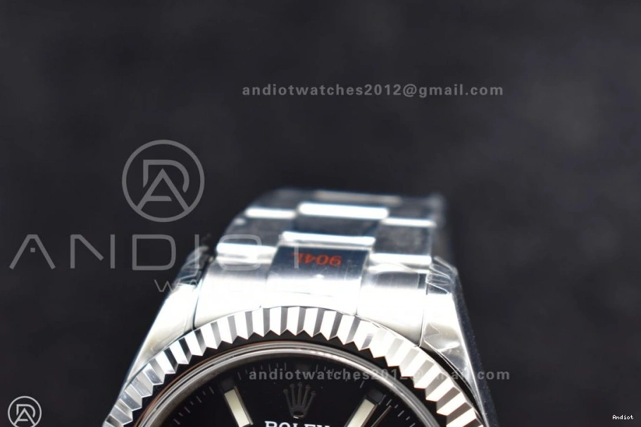 Oyster Noob Skydweller A23J Black SS Edition Bracelet Dial Best on SS 0203